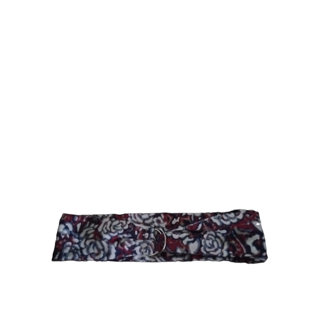 Retro Scarf Belt Floral Pattern Self Adj. 70s 80s Vibes Hippie BoHo Chic